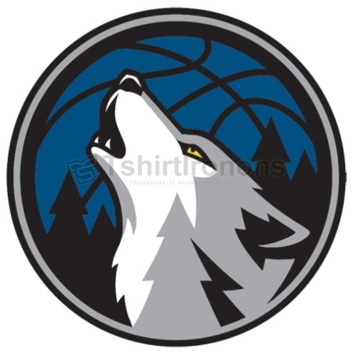 Minnesota Timberwolves T-shirts Iron On Transfers N1094 - Click Image to Close